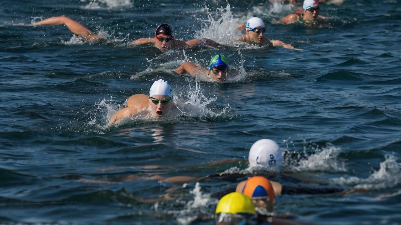 Ana Marcela Cunha Brilha na Maratona Aquática das Olimpíadas de Tóquio, Mas Fica Sem Medalha