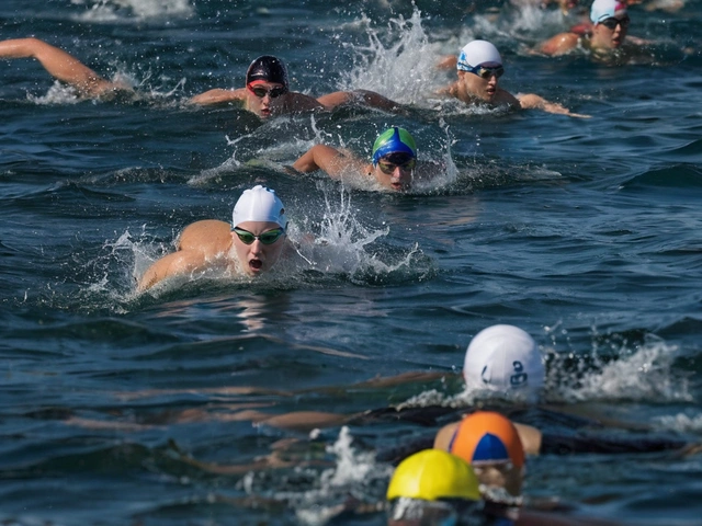 Ana Marcela Cunha Brilha na Maratona Aquática das Olimpíadas de Tóquio, Mas Fica Sem Medalha