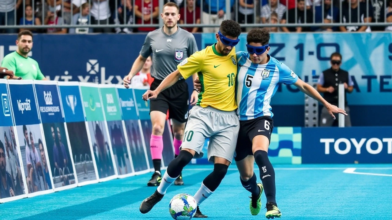 Derrota Dramática: Brasil é Eliminado por Argentina nas Semifinais do Futebol de 5 nas Paralimpíadas