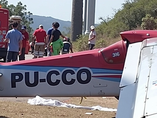 Avião de Pequeno Porte Piloto por Dr. Jacinto Lay Faz Pouso de Emergência na BR-316 e Atinge Motociclista