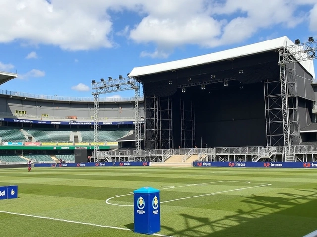 Bruno Mars em Curitiba: Veja Imagens do Espetacular Palco no Estádio Couto Pereira