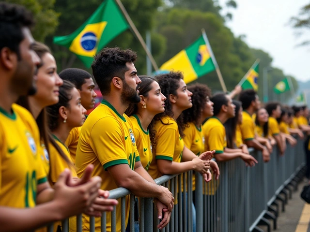 Entusiasmo e Emoção: Torcedores Lotam Estádio Bezerrão para Ver a Seleção Brasileira