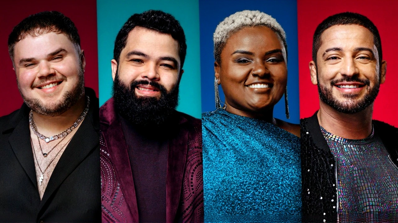 Reações dos finalistas e do público